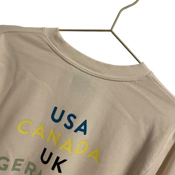 Peloton "Together We Go Far" Sweatshirt White Size Small - Picture 5 of 7